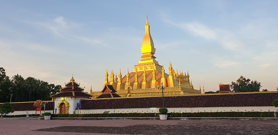 Pha That Luang, Vientiane, Laos