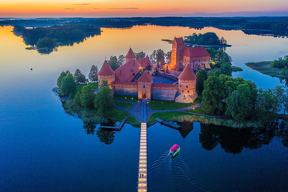 Trakai Island Castle, Lithuania